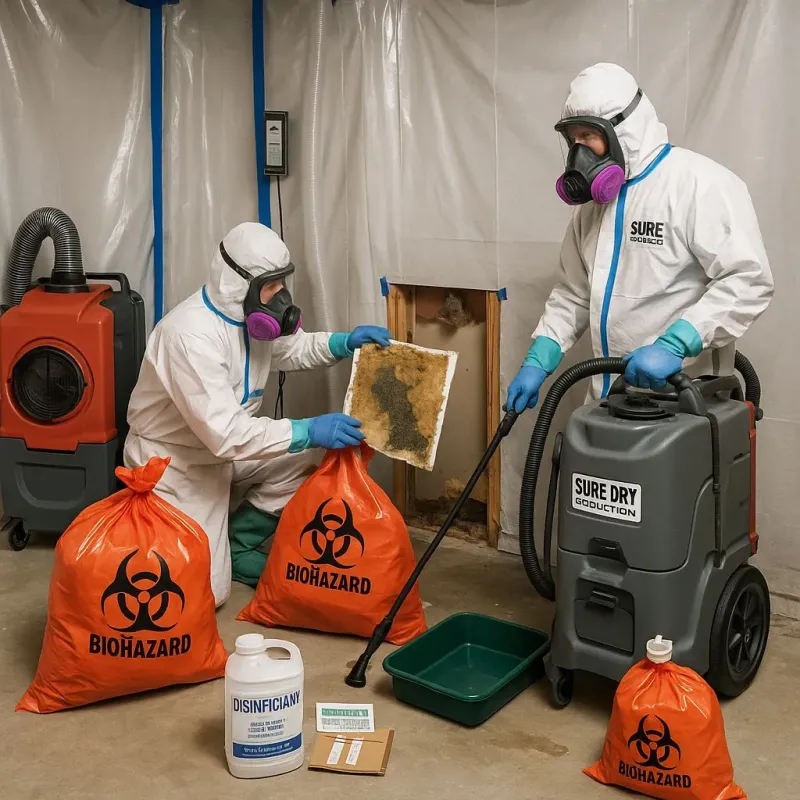 Contaminated Water Handling Protocols process in DeSoto, TX