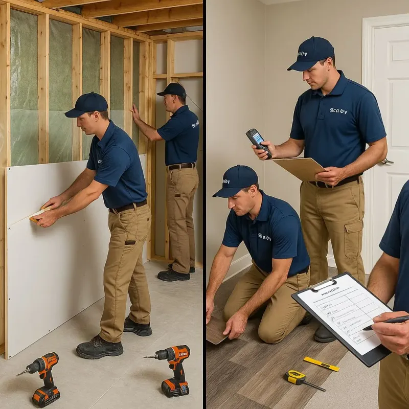Repairs and Reconstruction process in DeSoto, TX